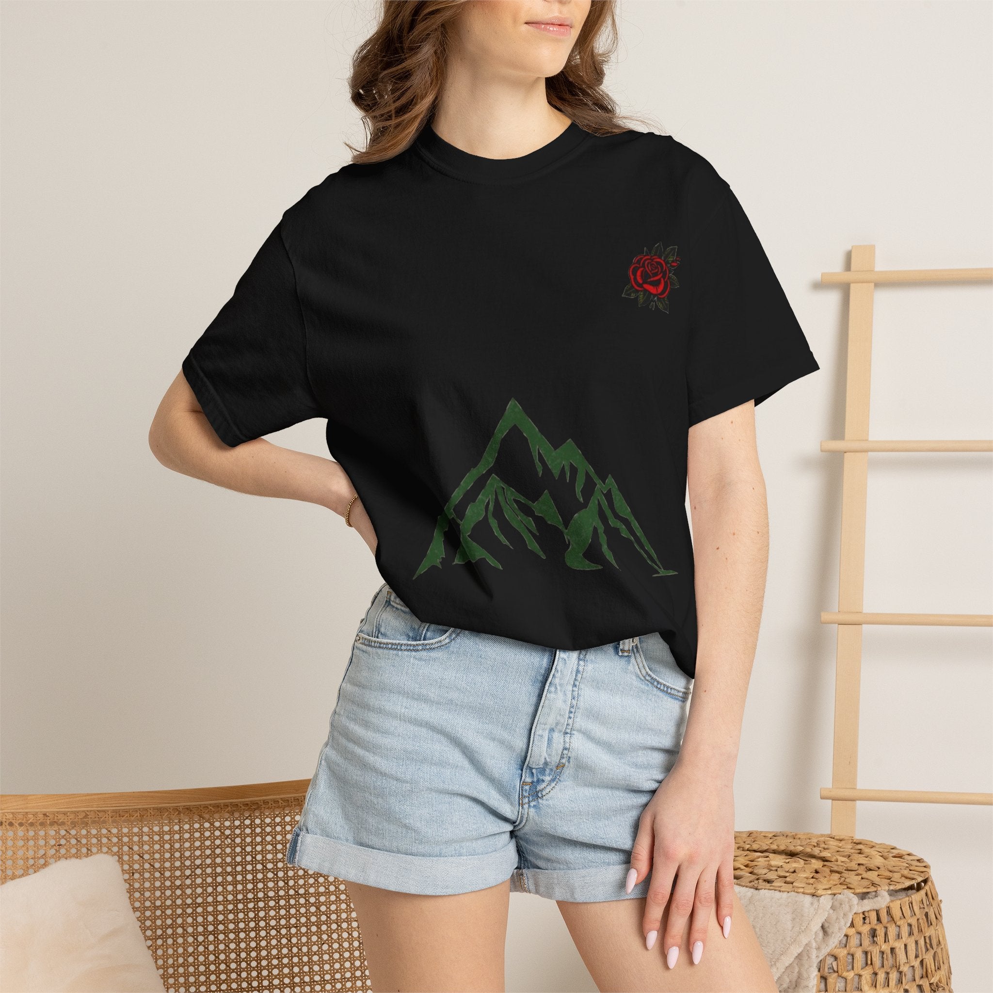 Vintage Muscle Car T-Shirt — Mountain & Rose Graphic