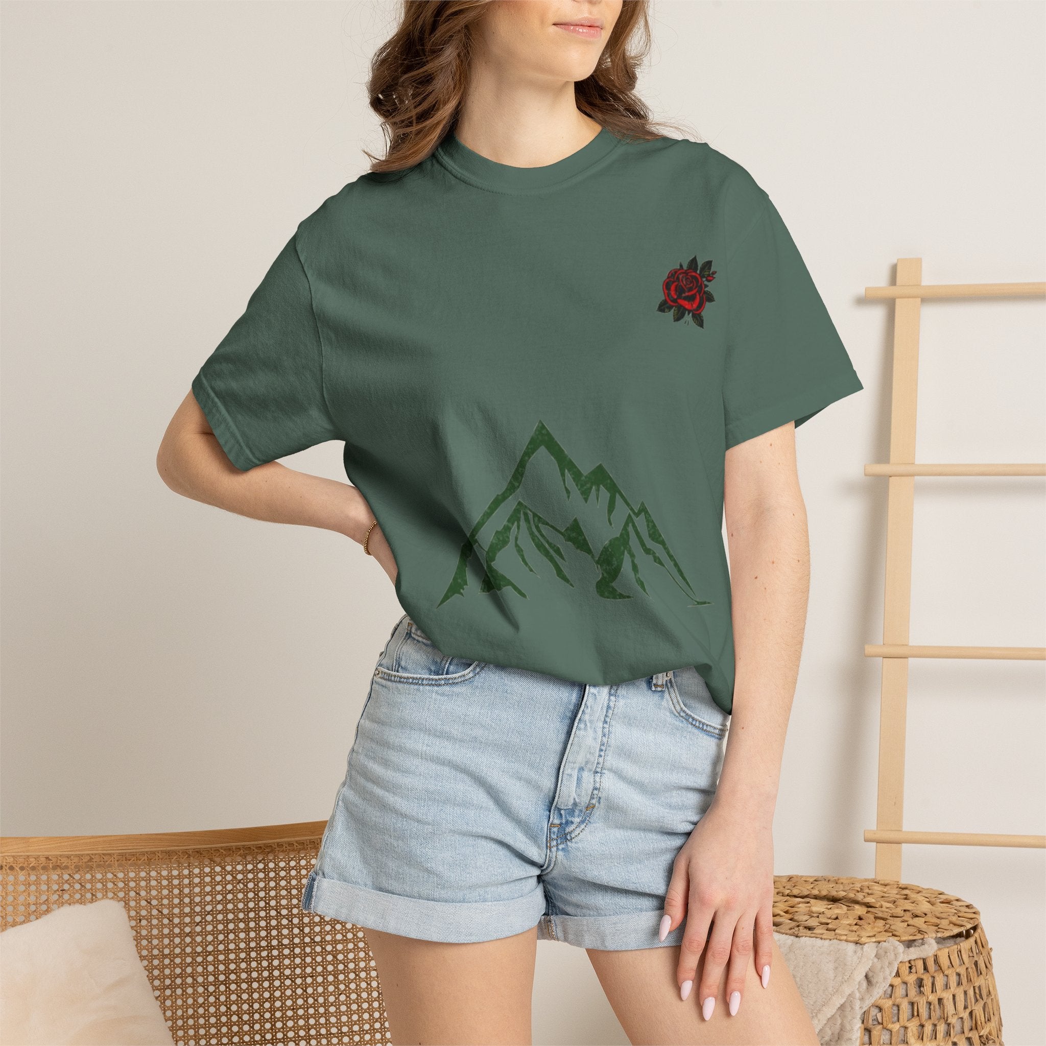 Vintage Muscle Car T-Shirt — Mountain & Rose Graphic