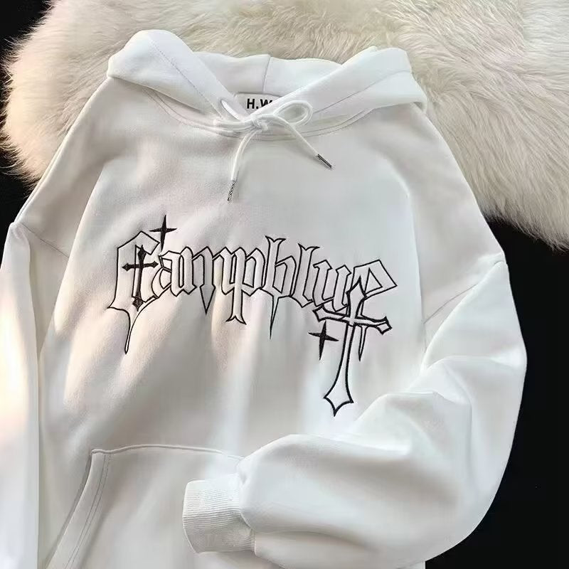 Oversized Fleece Hoodie — Unisex Winter Pullover