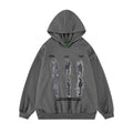 Dark Print Oversized Hoodie — Unisex