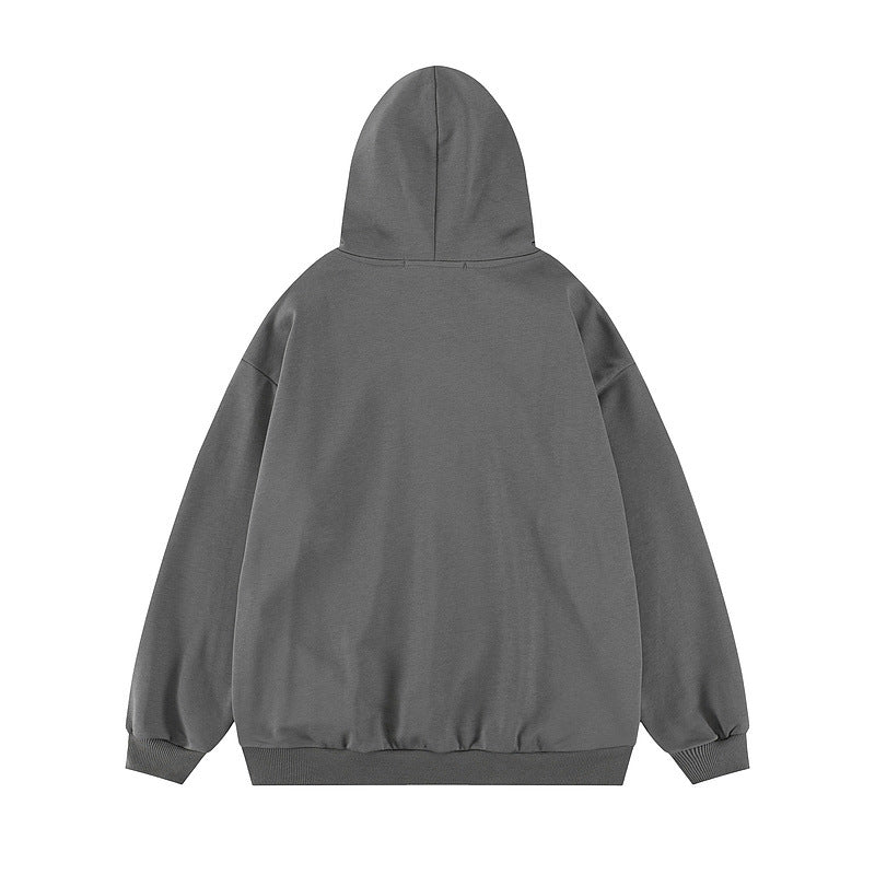 Dark Print Oversized Hoodie — Unisex