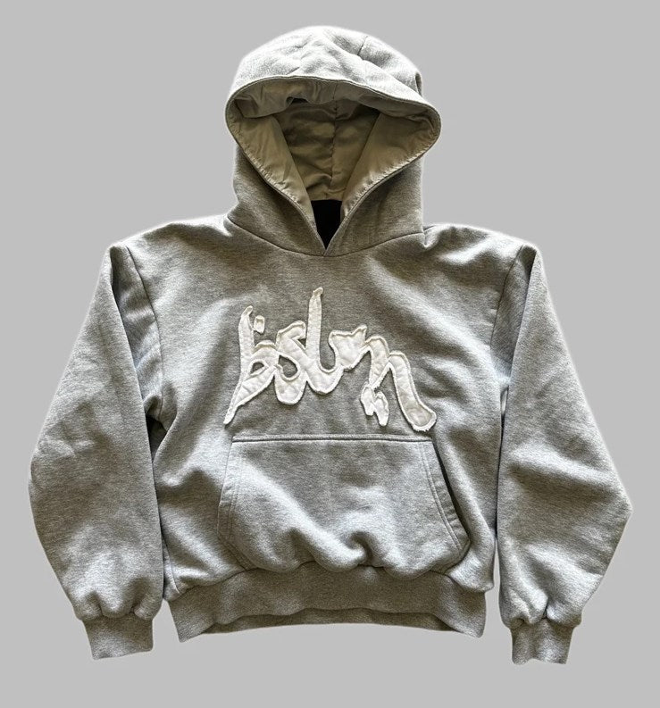 3D Letter Print Hoodie Set — Unisex American Streetwear