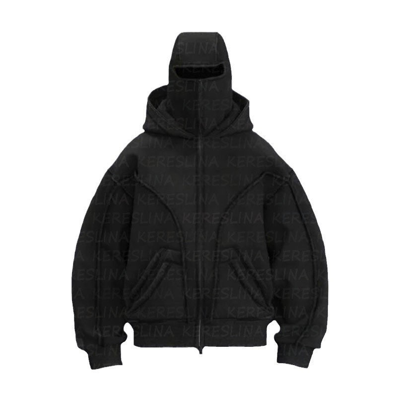 Y2K Retro Hoodie Jacket — High Street Unisex