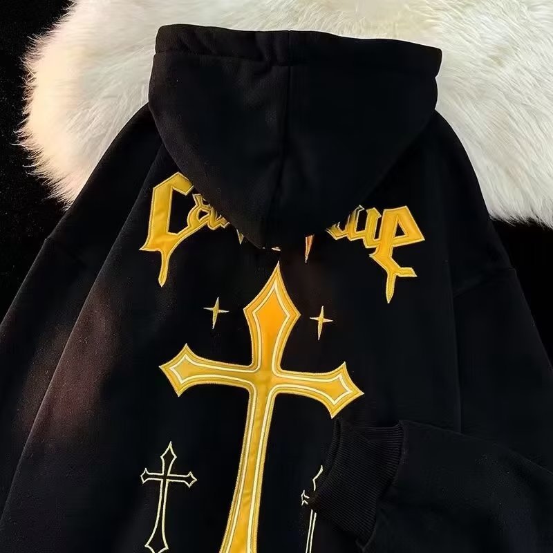 Oversized Fleece Hoodie — Unisex Winter Pullover