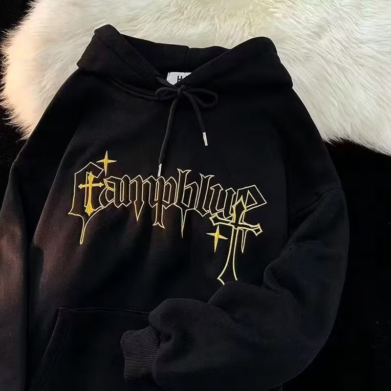 Oversized Fleece Hoodie — Unisex Winter Pullover