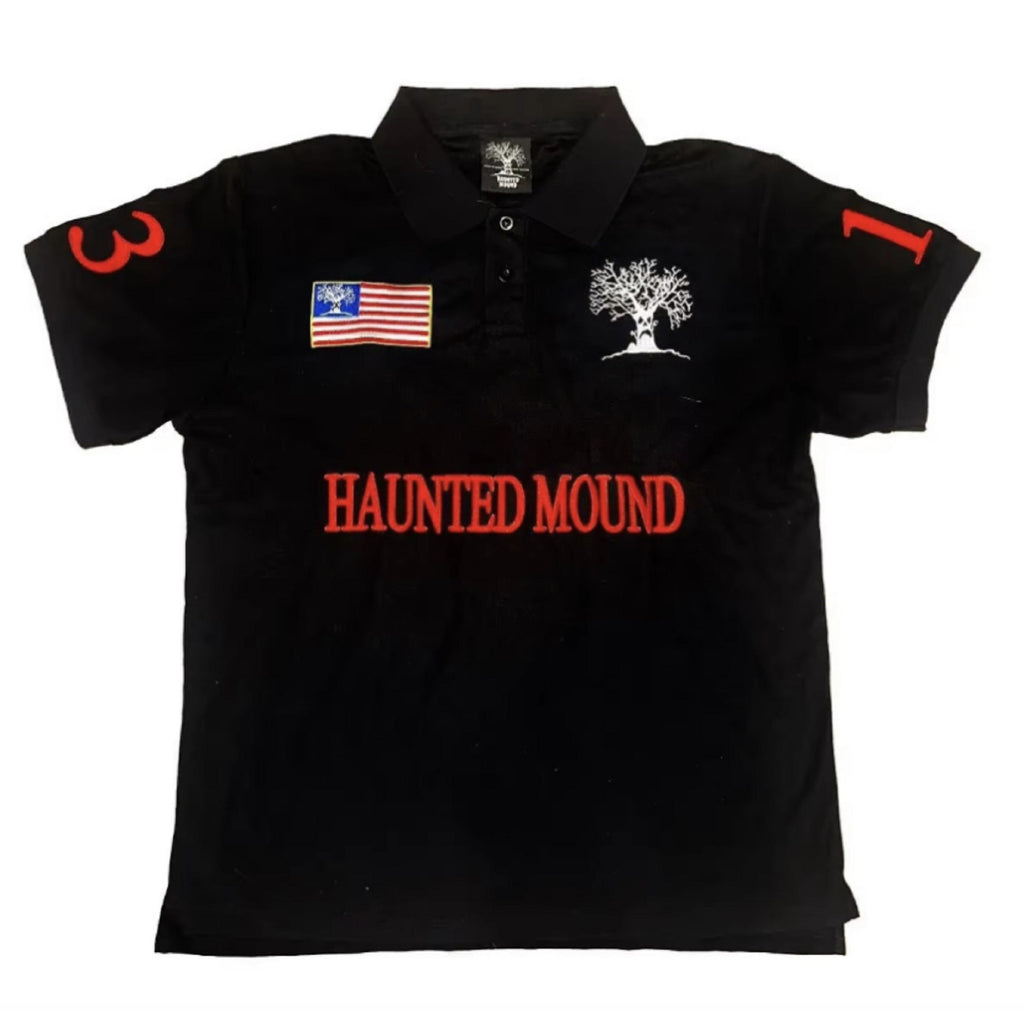 Number 13 Embroidery Polo Tee — Casual Streetwear